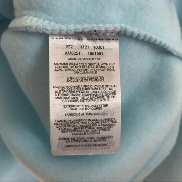 Columbia Mens blue steens mountain half snap fleece sweater M - Picture 4 of 9